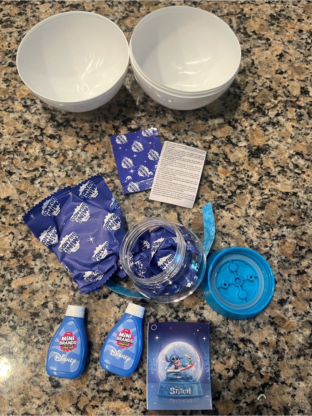 Miniverse Disney Stitch snow globe